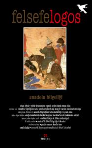Felsefelogos Sayı: 76 Anadolu Bilgeliği Felsefelogos Sayı: 76 Anadolu Bilgeliği