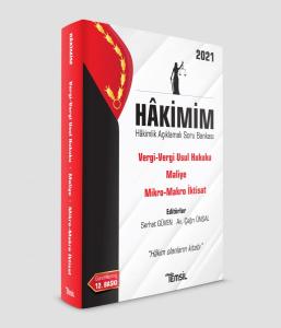 Hakimim Vergi Hukuku - Maliye - İktisat Hakimim Vergi Hukuku - Maliye - İktisat
