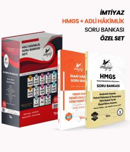 İMTİYAZ HMGS+Adli Hâkimlik Soru Bankası Özel Set 2025 İMTİYAZ HMGS+Adli Hâkimlik Soru Bankası Özel Set 2025
