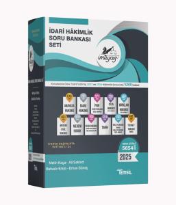 İmtiyaz İdari Hâkimlik Soru Bankası Seti 2025 İmtiyaz İdari Hâkimlik Soru Bankası Seti 2025