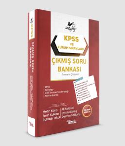 İmtiyaz KPSS ve Kurum Sınavları Çıkmış Soru Bankası