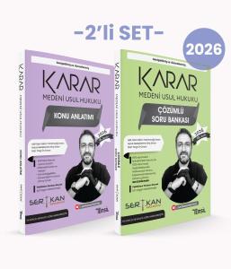 KARAR Medeni Usûl Hukuku 2'li Set