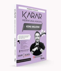 KARAR Medeni Usûl Hukuku Konu Anlatımı Kitabı