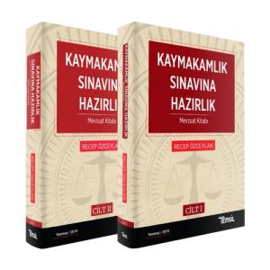 Kaymakamlık Sınavlarına Hazırlık Mevzuat Kitabı (2 Cilt) Kaymakamlık Sınavlarına Hazırlık Mevzuat Kitabı (2 Cilt)