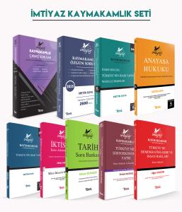 İMTİYAZ Kaymakamlık 9'lu Set (2025)