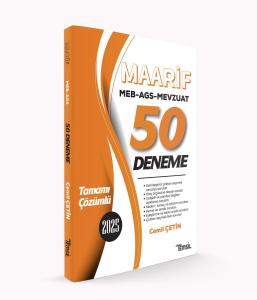 MAARİF MEB-AGS-MEVZUAT 50 DENEME MAARİF MEB-AGS-MEVZUAT 50 DENEME