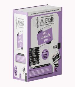 MÜESSİR Adli Hâkimlik Çıkmış Soru Bankası Seti - 2026