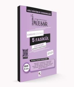 Müessir Adli Hakimlik Denemeleri- KAREKOD- CEVAPLI / 2025 Müessir Adli Hakimlik Denemeleri- KAREKOD- CEVAPLI / 2025