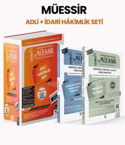 MÜESSİR ADLİ + İDARİ HÂKİMLİK Çıkmış Soru Bankası SETİ 2025 MÜESSİR ADLİ + İDARİ HÂKİMLİK Çıkmış Soru Bankası SETİ 2025