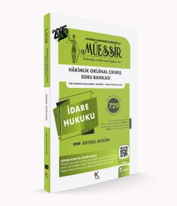 MÜESSİR İdare Hukuku Soru Bankası MÜESSİR İdare Hukuku Soru Bankası