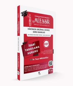 MÜESSİR İdari Yargılama Hukuku Soru Bankası MÜESSİR İdari Yargılama Hukuku Soru Bankası