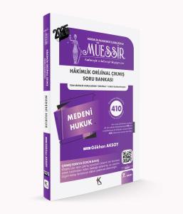 MÜESSİR Medeni Hukuk Soru Bankası MÜESSİR Medeni Hukuk Soru Bankası