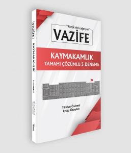 Vazife Kaymakamlık 5 Deneme Vazife Kaymakamlık 5 Deneme
