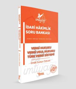 İMTİYAZ İdari Hâkimlik Vergi Hukuku - Vergi Usul Hukuku - TVS Soru Bankası