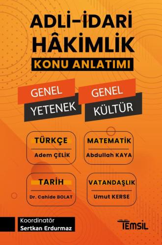 Adli - İdari Hâkimlik Genel Yetenek - Genel Kültür Konu Anlatımı