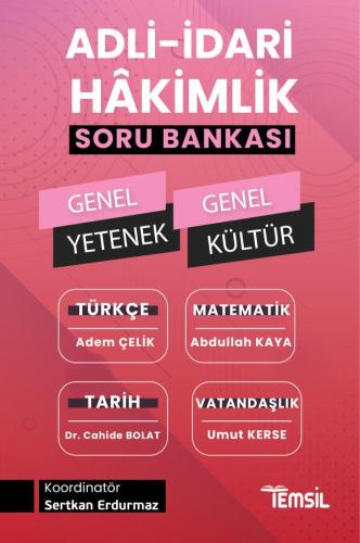 Adli-İdari Hâkimlik Genel Yetenek-Genel Kültür Soru Bankası