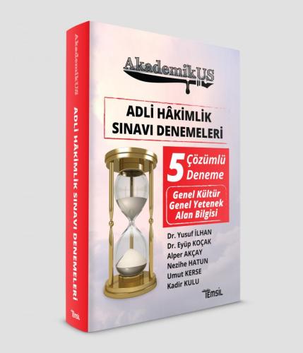 AkademikUS Adli Hakimlik Sınavı Denemeleri Çözümlü 5 Deneme