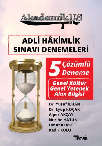 AkademikUS Adli Hakimlik Sınavı Denemeleri Çözümlü 5 Deneme