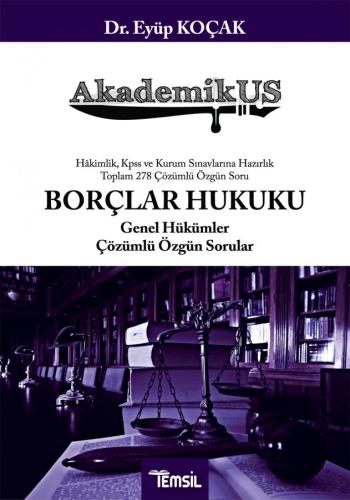 AkademikUS Borçlar Hukuku Genel Hükümler Soru Bankası