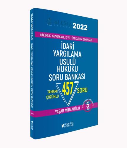 Alesta İdari Yargılama Usulü Hukuku Soru Bankası 5. Baskı