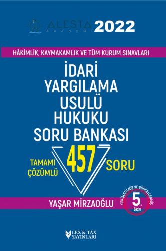 Alesta İdari Yargılama Usulü Hukuku Soru Bankası 5. Baskı