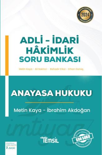 Anayasa Hukuku Soru Bankası