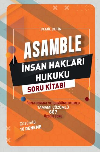 Asamble İnsan Hakları Hukuku Soru Kitabı