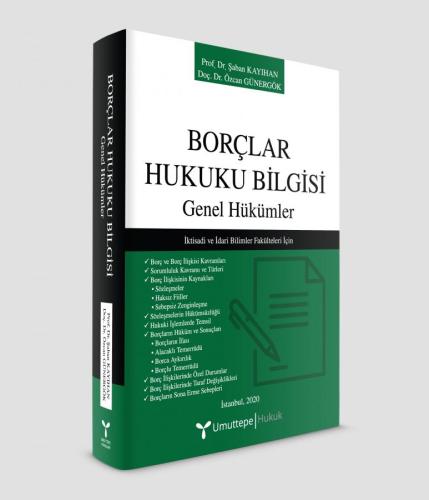 Borçlar Hukuku Bilgisi Genel Hükümler