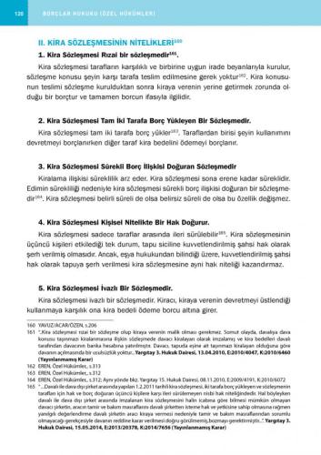 Borçlar Hukuku Özel Hükümler