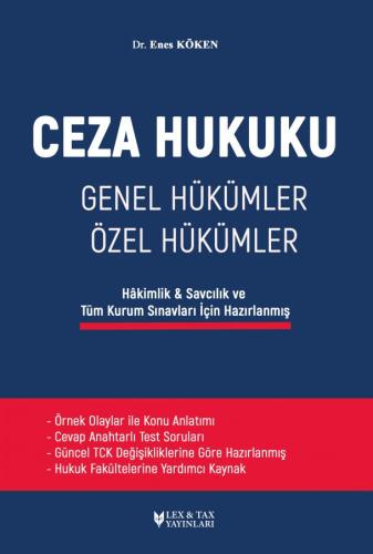 Ceza Hukuku Genel Hükümler/Özel Hükümler