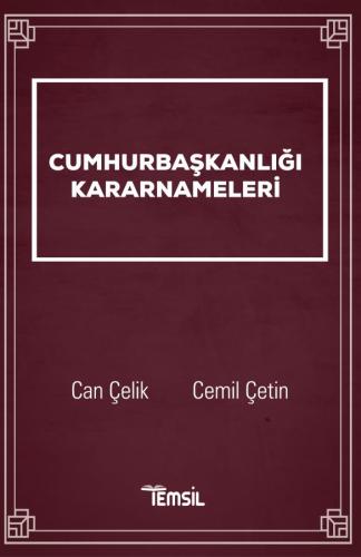 Cumhurbaşkanlığı Kararnameleri