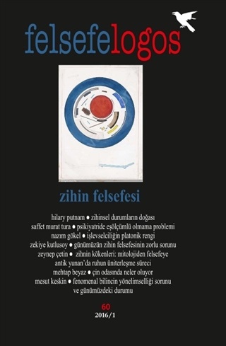 Felsefelogos Sayı: 60 Zihin Felsefesi