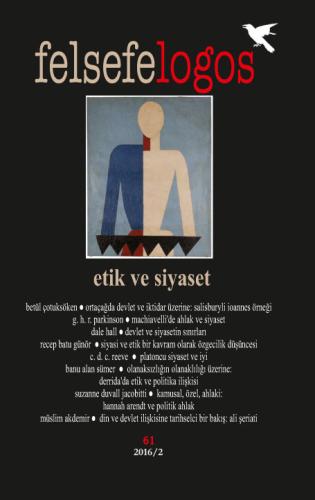 Felsefelogos Sayı: 61 Etik ve Siyaset