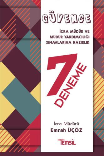 GÜVENCE İcra Müdürlüğü ve Müdür Yardımcılığı Sınavlarına Hazırlık 7 De
