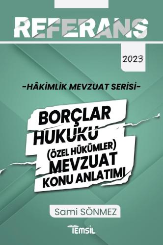 Hâkimlik Borçlar Hukuku Özel Hükümler