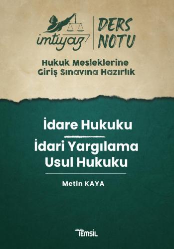 HMGS İdare Hukuku - İdari Yargılama Usul Hukuku