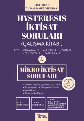 Hysteresis İktisat Soruları Cilt-1 Mikro İktisat