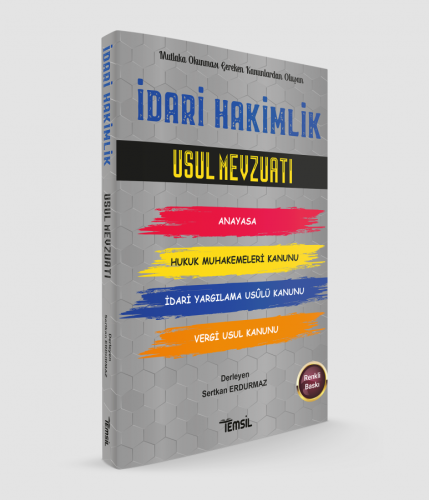 İdari Hakimlik Usul Mevzuatı