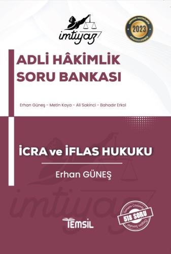 İmtiyaz Adli-İdari Hâkimlik İcra ve İflas Hukuku Soru Bankası