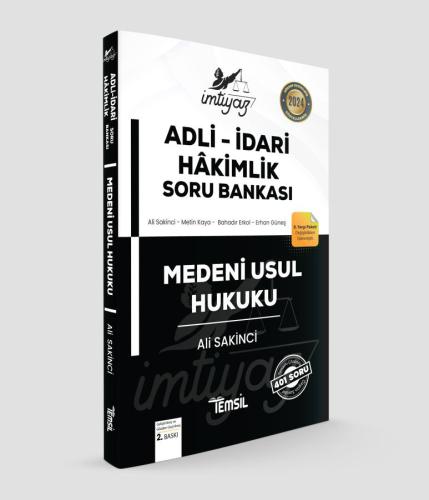 İmtiyaz Adli-İdari Hakimlik Soru Bankası Medeni Usul Hukuku