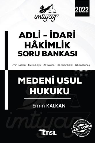 İMTİYAZ ADLİ - İDARİ HAKİMLİK SORU BANKASI MEDENİ USUL HUKUKU