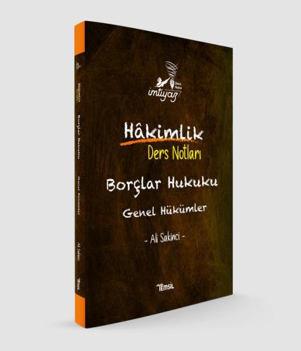 İmtiyaz Borçlar Hukuku Genel Hükümler Ders Notları