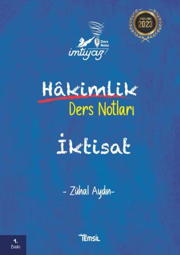 İmtiyaz Hâkimlik Ders Notları İktisat