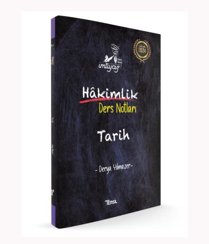 İmtiyaz Hakimlik Ders Notları Tarih