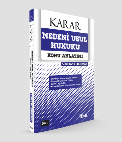 KARAR Medeni Usul Hukuku Konu Anlatım