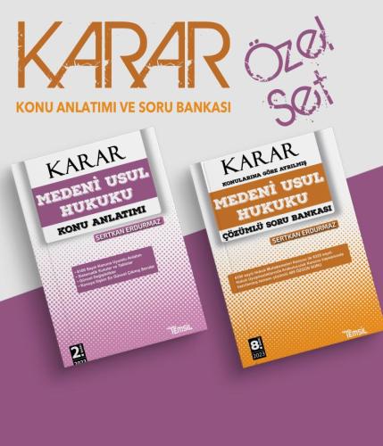 Karar Seti 2'li Set