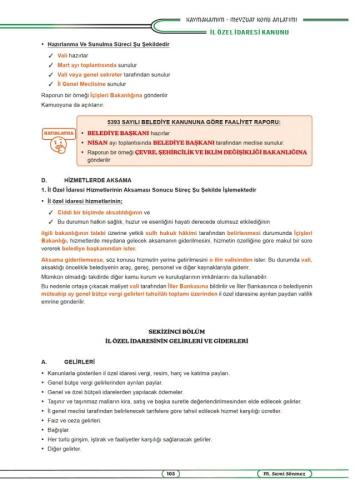 Kaymakamım Mahalli İdareler Hukuku Kaymakamlık Mevzuat Konu Anlatım Ki