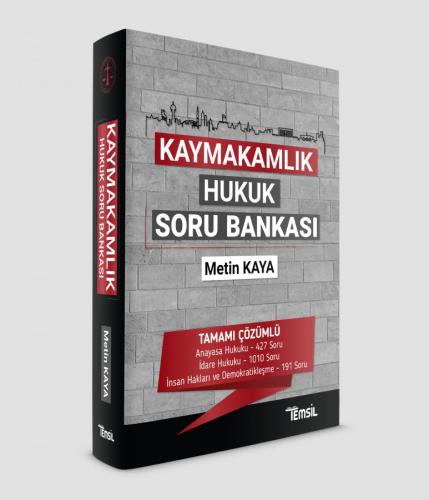 Kaymakamlık Hukuk Soru Bankası