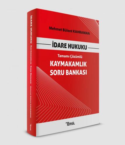 Kaymakamlık Soru Bankası İdare Hukuku