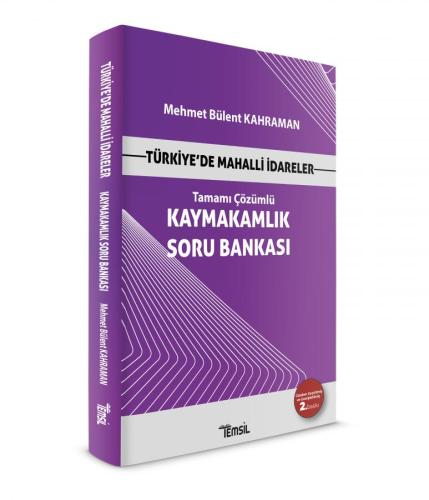 Kaymakamlık Soru Bankası Türkiye'de Mahalli İdareler